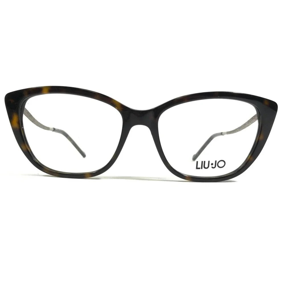 Liu Jo LJ2704 206 Eyeglasses Frames Brown Tortoise Gold Cat Eye 53-16-140